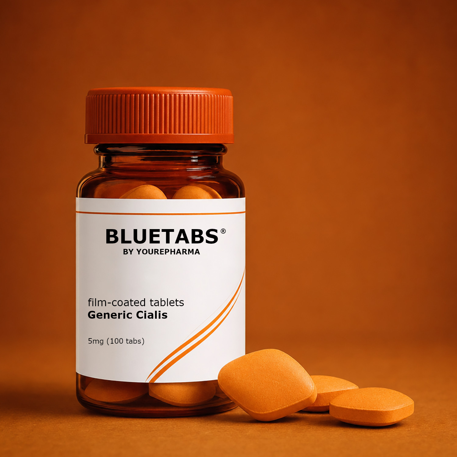 BlueTabs® Generic Cialis - 100 tabs